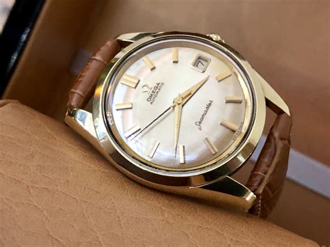 omega seamaster used automatic mens watch authentic working|Omega Seamaster self winding watch.